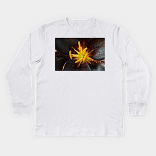 Lilium  'Lion Heart'  Lily  Asiatic lily Kids Long Sleeve T-Shirt